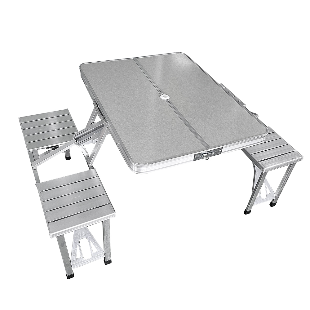 Motorcycle Outdoor Table Folding Table with Seat