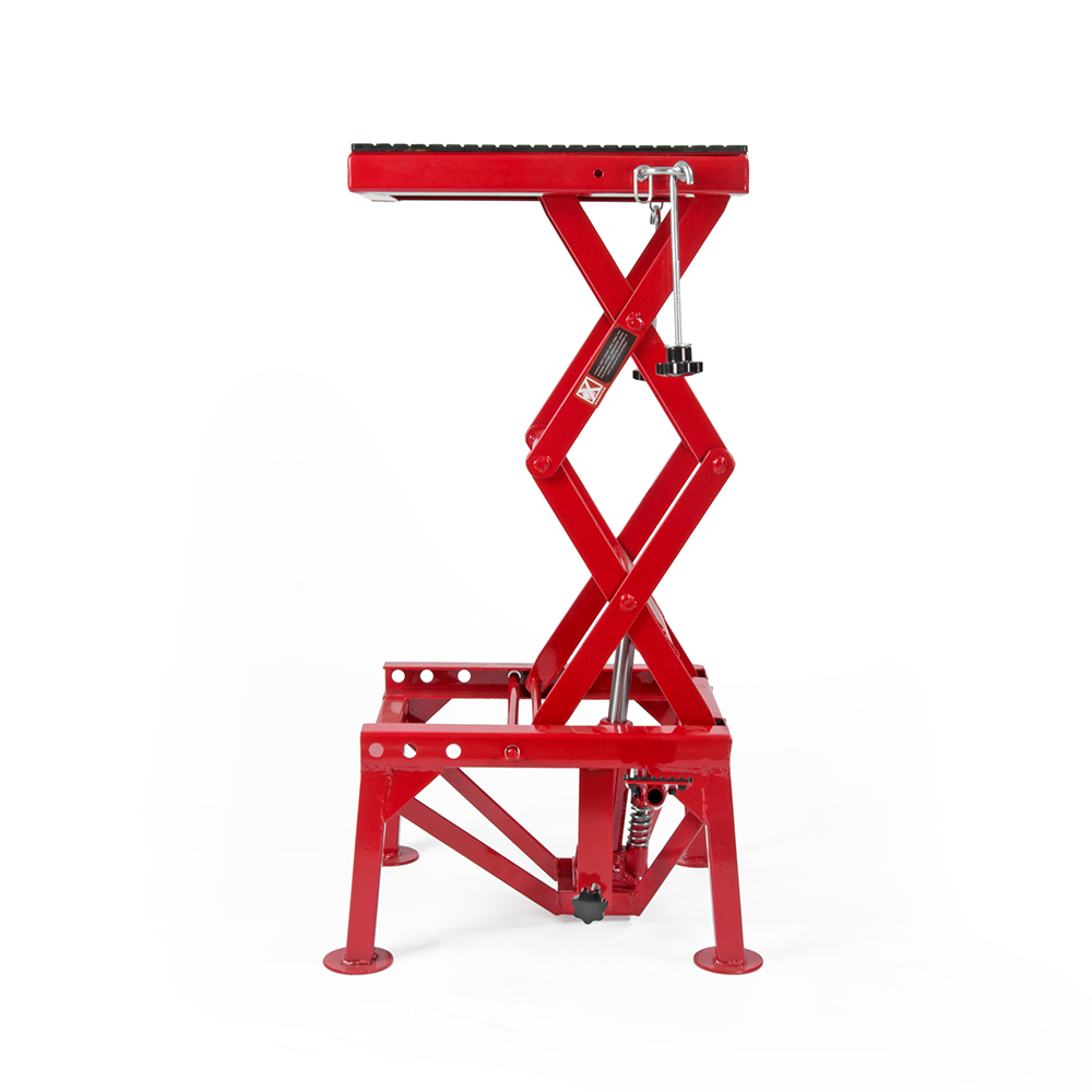 High Quality Red Table Motorcycle Lift Stand Motorcycle Lift for Motorcycle