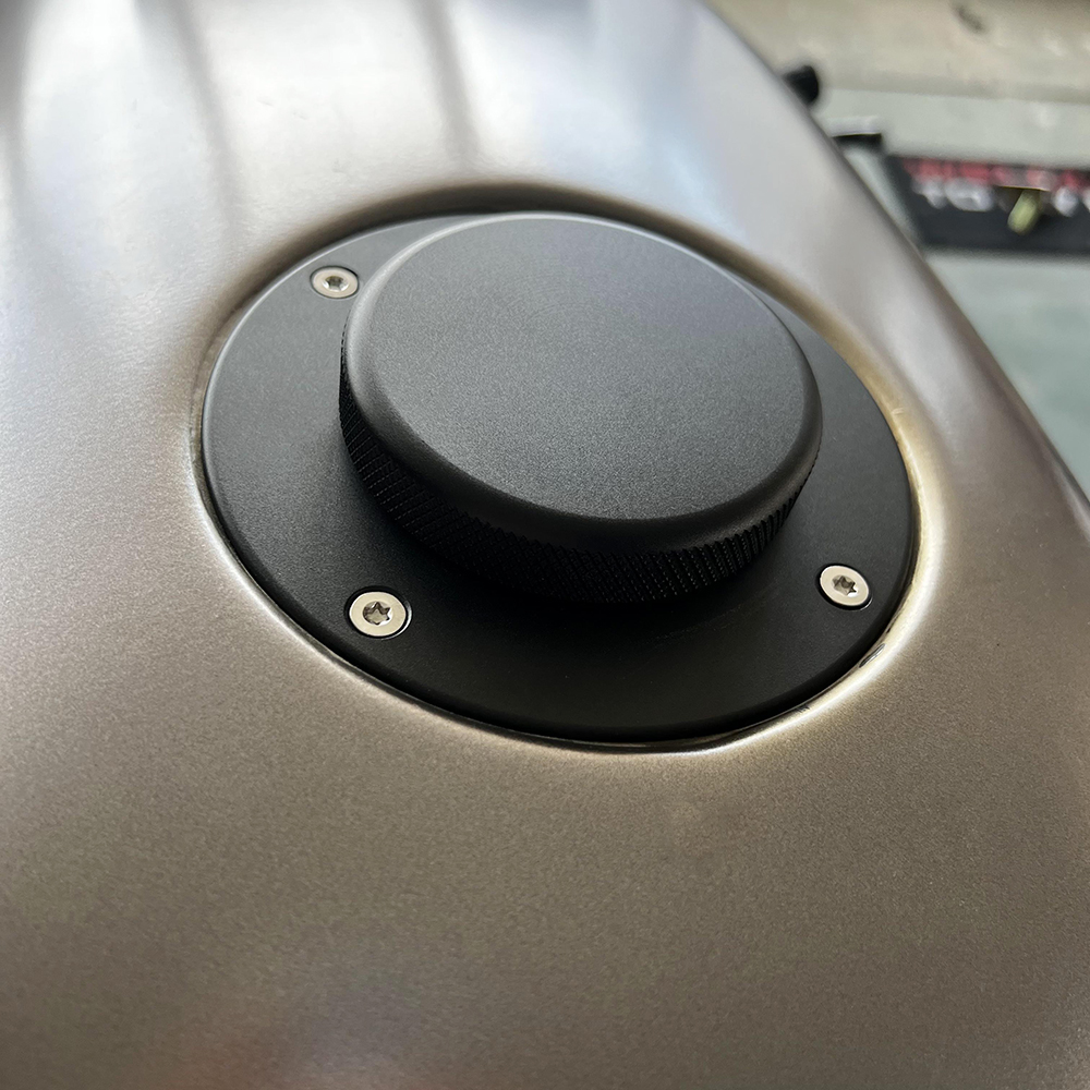 Motorcycle Alumnium Fuel Tank Gas Cap for Cafe Racer Bmw K100 type A